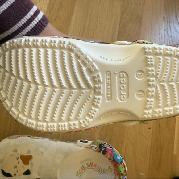 Squishmallows Kids White Crocs - Picture 4 of 8